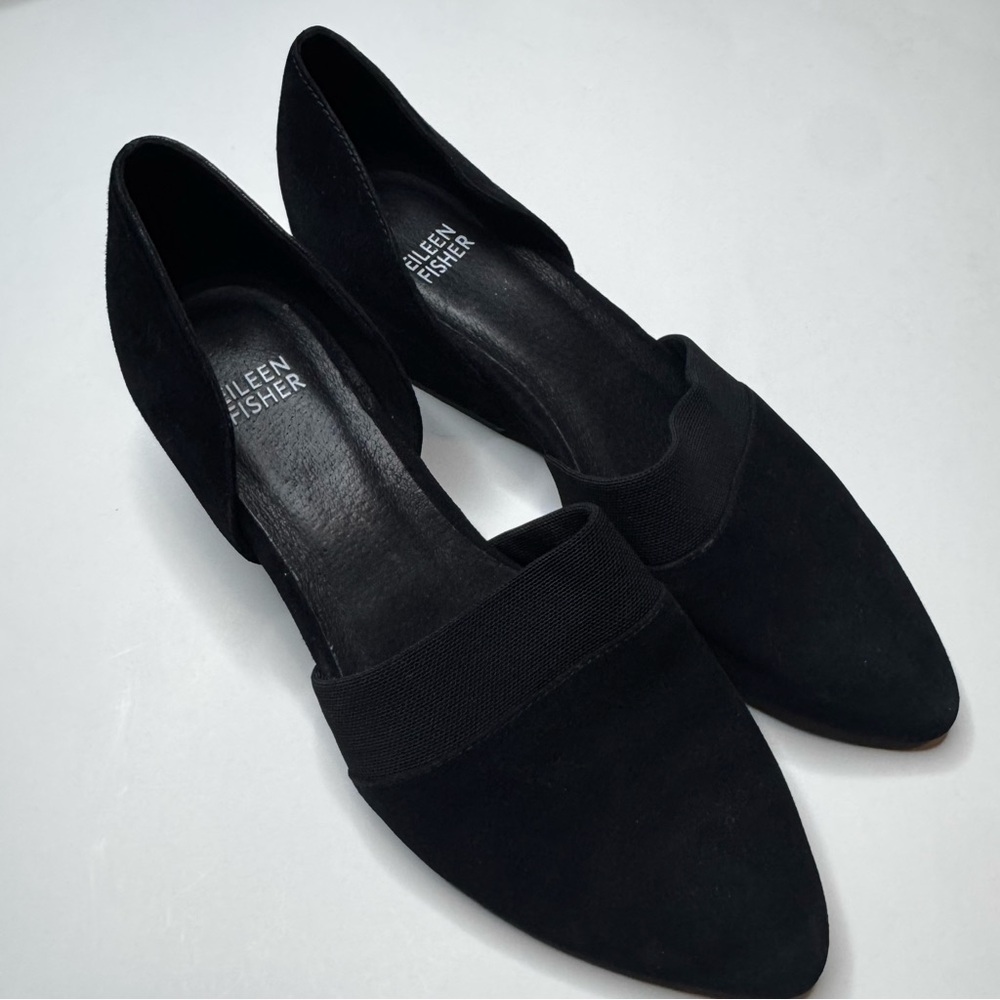 Eileen Fisher Hilly Wedge d’Orsay Pump - Picture 2 of 6
